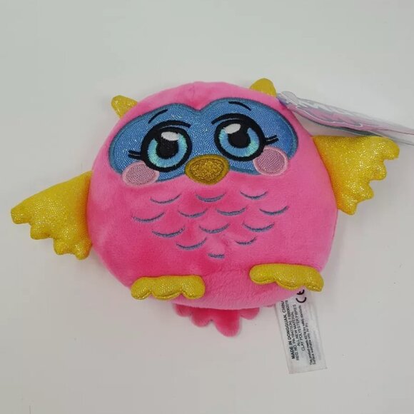 MUSHMEEZ Olivia Owl MUSH MEEZ 6" SOFT MOLDABLE PLUSH 2019 NEW!! - Picture 1 of 1